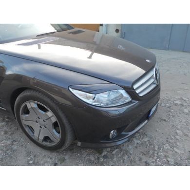 Реснички на фары Mercedes S-класса C216 2008+ г.в.