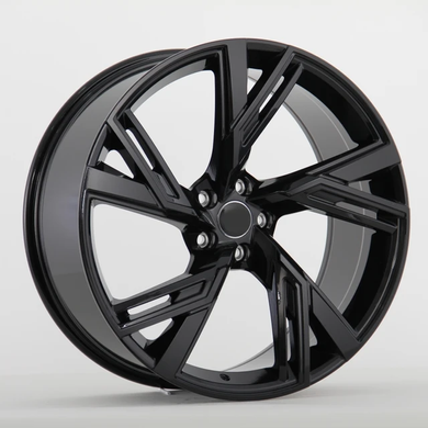 Литые диски R19 5x112 в стиле RS6, Черный, Внешний Тюнинг, Audi