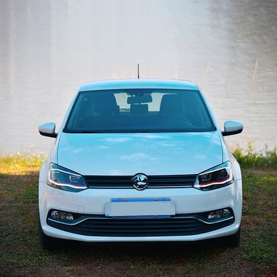 Передние лед фары Volkswagen Polo 2018-2020 г.в. , Оптика, Volkswagen, Альтернативная оптика, Polo, Новое, На штатные места