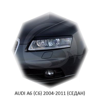 Реснички на фары Audi A6 C6 2004-2011 г.в. седан