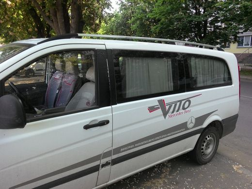 Шторки на окна Mercedes Vito W639 2003-2010 г.в. любой цвет