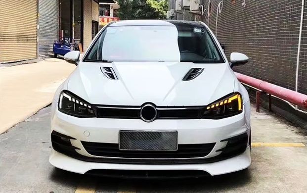 Передние тюнинг лед фары для Volkswagen Golf 7 2012-2019 г.в. Гольф 7, Volkswagen, Альтернативная оптика, Golf, Новое, На штатные места, GOLF VII (5G1) 2012-