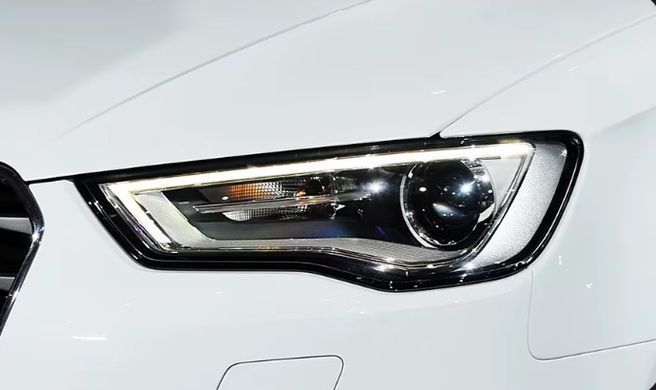 Передние лед фары для Audi A3 дорестайлинг 2013-2016 г.в. Ауди А3, Audi, Альтернативная оптика, A3, Новое, На штатные места, A3 (8V1) 2012-