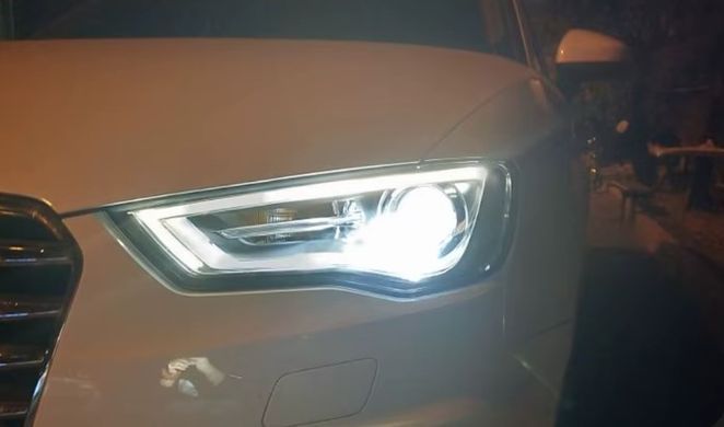 Передние лед фары для Audi A3 дорестайлинг 2013-2016 г.в. Ауди А3, Audi, Альтернативная оптика, A3, Новое, На штатные места, A3 (8V1) 2012-