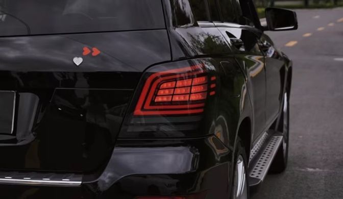 Задні лед фонарі Mercedes-Benz GLK 2007-2015 г.в. Мерседес ГЛК, Mercedes, Альтернативная оптика, GLK, Новое, На штатные места, GLK-KLASSE (X204) 2008-