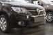 Зимова заглушка решітки переднього бампера Renault Sandero 2018 р.в.