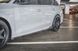 Накладки под боковые пороги элероны Skoda Octavia RS 2020+ г.в. Шкода Октавиа, Черный, Внешний Тюнинг, Skoda, Пороги, Не требуется, ABS-пластик, Octavia, Новое, На штатные места, Octavia 2020-