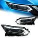 Передние тюнинг лед фары для Nissan Qashqai 2017-2022 г.в. Нисан Кашкай