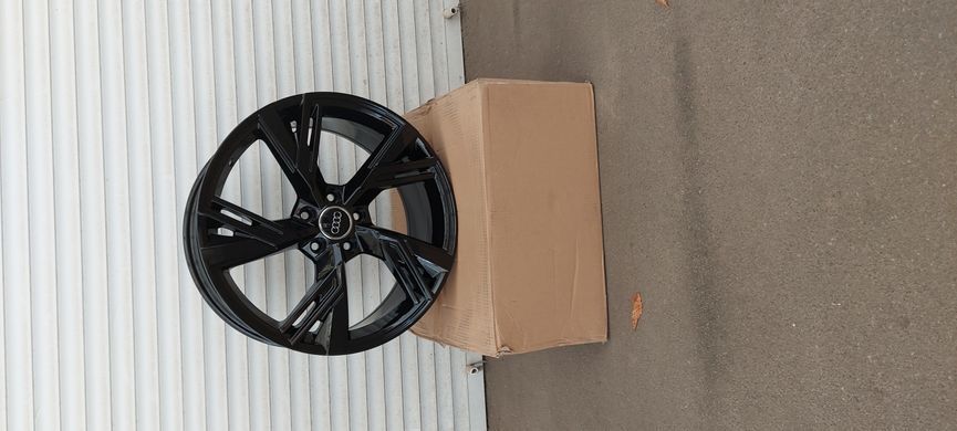 Литые диски R19 5x112 в стиле RS6, Черный, Внешний Тюнинг, Audi