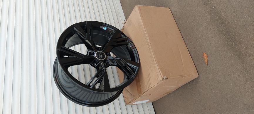 Литые диски R19 5x112 в стиле RS6, Черный, Внешний Тюнинг, Audi