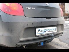 Прицепное устройство (Фаркоп) со съемным крюком ЗАЗ FORZA хетчбек 2011+ г.в.