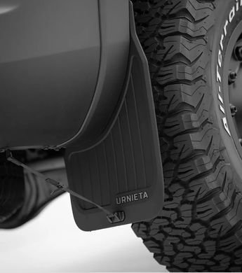 Широкі бризковики Urnieta для Toyota Prado LC250 2024 р.в. Прадо 250, Черный