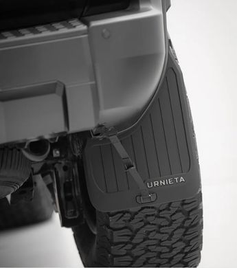 Широкі бризковики Urnieta для Toyota Prado LC250 2024 р.в. Прадо 250, Черный