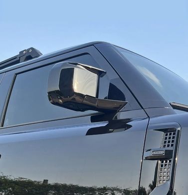 Накладки на зеркала Land Rover Defender 2020+ г.в. Дефендер, Черный
