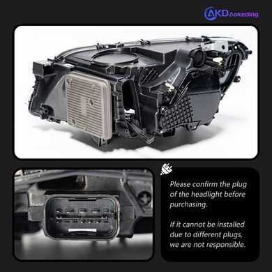 Передні тюнінг лед фари BMW 7-серії F01 F02 2009-2015 р.в. Бмв 7 Ф01, BMW, Альтернативная оптика, 7-Series, Новое, На штатные места, 7 (F01) 2009-2015