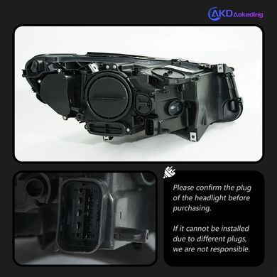 Передні тюнінг лед фари BMW F07 5 серії GT 2009-2017 р.в. БМВ Ф07 ГТ, BMW, Альтернативная оптика, 5-Series, Новое, На штатные места