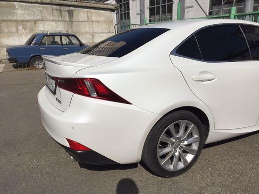 Спойлер багажника (лип спойлер, сабля) Lexus IS 3 2013+ г.в.