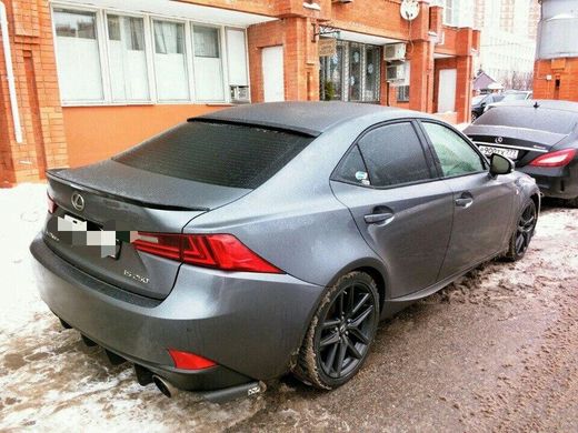 Спойлер багажника (лип спойлер, сабля) Lexus IS 3 2013+ г.в.