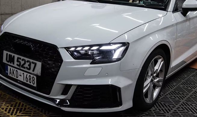 Передние лед фары для Audi A3 рестайлинг 2017-2020 г.в. Ауди А3, Audi, Альтернативная оптика, A3, Новое, На штатные места, A3 (8V1) 2012-
