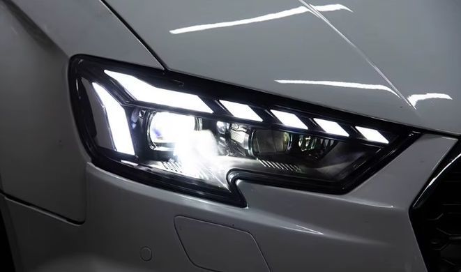 Передние лед фары для Audi A3 рестайлинг 2017-2020 г.в. Ауди А3, Audi, Альтернативная оптика, A3, Новое, На штатные места, A3 (8V1) 2012-