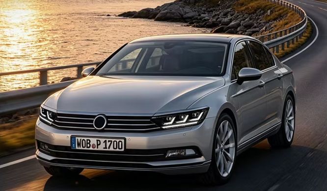Передние тюнинг лед фары для Volkswagen Passat B8 Европа 2016-2020 г.в. Волксваген Б8, Volkswagen, Альтернативная оптика, Passat, Новое, На штатные места
