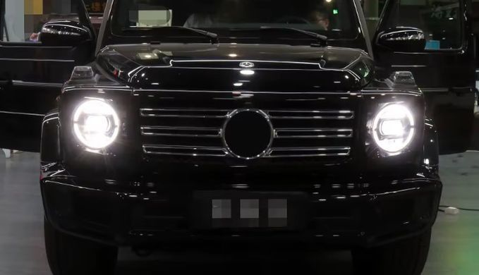 Передние тюнинг лед фары Mercedes G463 G55 G63 G500 2007-2018 г.в., Mercedes, Альтернативная оптика, G-Class, Новое, На штатные места, G-KLASSE (W463) 1989-