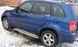 Боковые пороги площадка из нержавеющей стали Toyota Rav4 2000-2005 г.в.