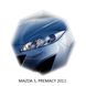 Реснички на фары Mazda 5, PREMACY 2011+ г.в. Мазда 5