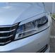 Реснички на фары Volkswagen Passat B7 2010+ г.в. Пасат Б7