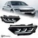 Передние тюнинг лед фары для Volkswagen Passat B8 Европа 2016-2020 г.в. Волксваген Б8, Volkswagen, Альтернативная оптика, Passat, Новое, На штатные места