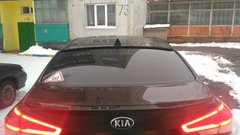 Спойлер заднього скла (козирок, бленда) Kia Cerato III 2013-2016 р.в. Кіа Черато