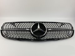 Решетка радиатора Mercedes GLC/GLC coupe X253/C253 2015-2018 г.в. в стиле Diamond черная, Черный, Внешний Тюнинг, Mercedes, Решетка радиатора, Не требуется, ABS-пластик, GLE, Новое, На штатные места, GLE-Klass