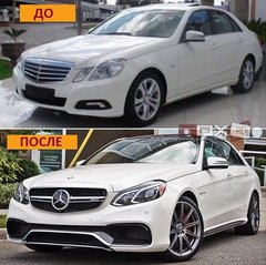 Рестайлинг обвес Mercedes E-class W212 2010-2015 г.в. в стиль W213 2016+ стиль AMG