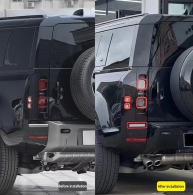 Задній лід стоп сигнал у бампер для Land Rover Defender 2020 р.в. Дефендер