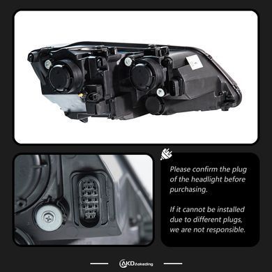 Передние тюнинг лед фары для Volkswagen Sharan 2012-2019 г.в. Волксваген Шаран