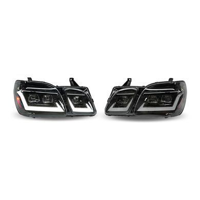 Передні лед фари для Lexus LX 470 1998-2007 р.в. Лексус ЛХ470, Lexus, Альтернативная оптика, LX, Новое, На штатные места, LX (UZJ100) 1998-2007