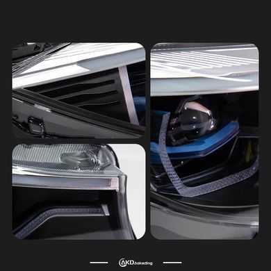 Передние тюнинг лед фары для BMW F34 3 Series GT 2013-2020 г.в. БМВ ГТ