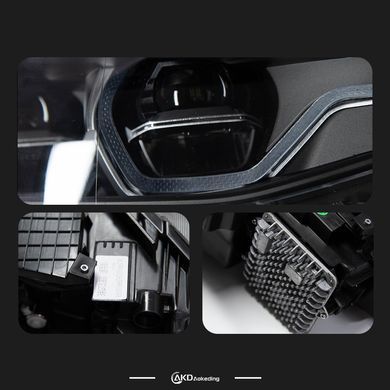 Передние тюнинг лед фары для BMW F34 3 Series GT 2013-2020 г.в. БМВ ГТ