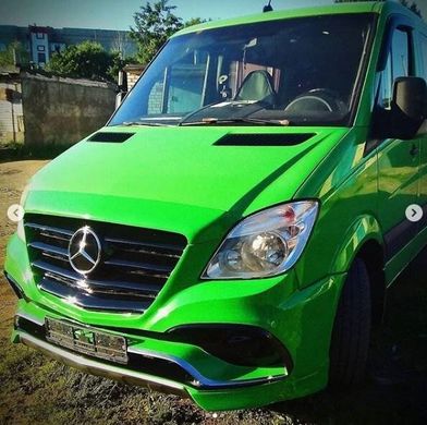 Тюнинг бампер Mercedes Sprinter W906 2006-2013 г.в. стиль AMG