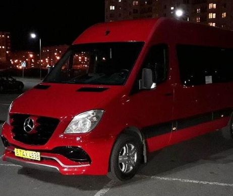 Тюнинг бампер Mercedes Sprinter W906 2006-2013 г.в. стиль AMG