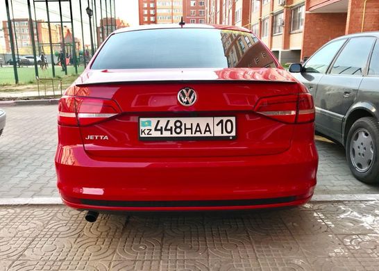 Спойлер багажника (лип спойлер, шабля, качиний хвостик) Volkswagen Jetta 2015-2017 р.в. Джета 6