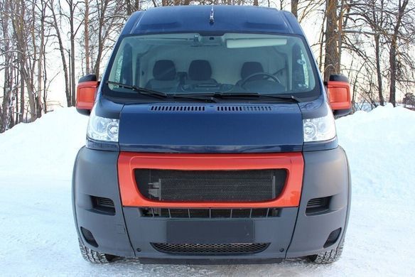 Реснички на фары Fiat Ducato 2006-2014 г.в. ABS пластик
