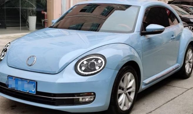 Передні тюнинг лед фари для Volkswagen Beetle 2013-2017 г.в. Волксваген Битл, Volkswagen, Альтернативная оптика, Новое, На штатные места