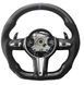 Карбоновый руль М-серии для BMW F01 F02 F06 F07 F10 F11 F12 F13 F14 F15 F16 F22 F30 F31 F32 F33 F34 F80, Черный, Детали салона, BMW, Натуральная кожа, Новое, На штатные места