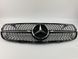 Решітка радіатора Mercedes GLC/GLC coupe X253/C253 2015-2018 р.в. в стилі Diamond чорна, Черный, Зовнішній тюнінг, Mercedes, Решетка радиатора, Не требуется, ABS-пластик, GLE, Новое, На штатные места, GLE-Klass