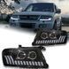 Передние лед фары для Mitsubishi Pajero V73 1999-2006 г.в. Митсубиси Паджеро, Mitsubishi, Альтернативная оптика, Pajero, Новое, На штатные места, PAJERO III (V7_W, V6_W) 2000-2007