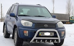 Защита переднего бампера кенгурятник Toyota Rav4 2000-2005 г.в.