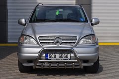 Защита переднего бампера (кенгурятник, бугель, дуга) Mercedes ML163