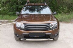 Решетка радиатора с сеткой металлик Renault Duster 2010-2017 г.в.