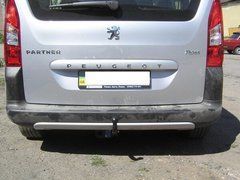 Прицепное устройство со сьемным крюком (Фаркоп) PEUGEOT PARTNER 2 (L=4628) максі база 2008+ г.в.